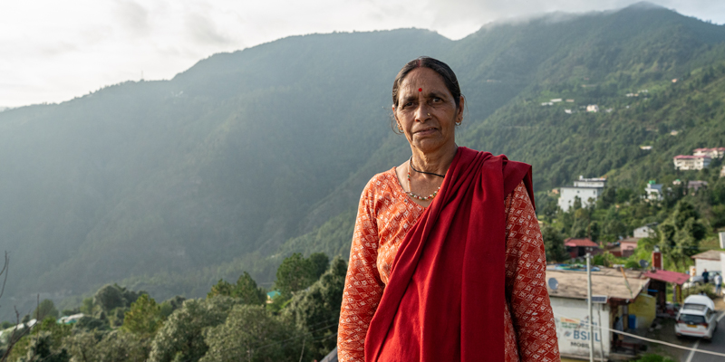 Rajeshwari Devi, who built Vishnu Homestay against all odds.