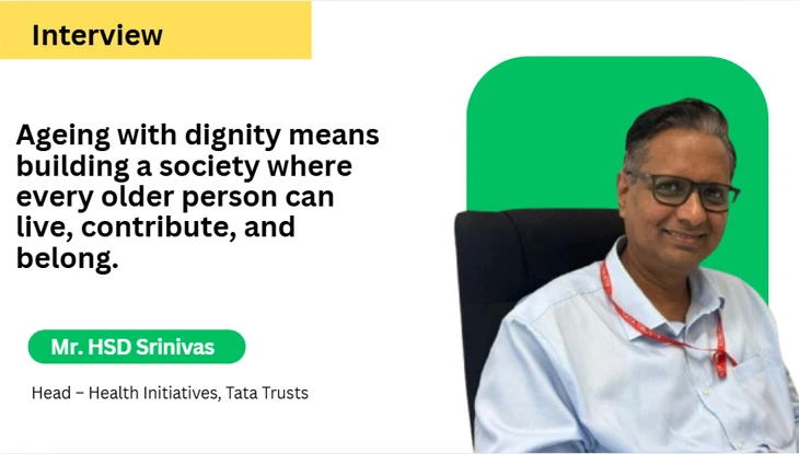 HSD Srinivas, Head &ndash; Health Initiatives, Tata Trusts