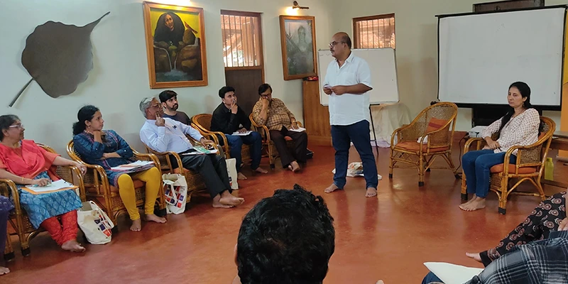 Experience sharing by GN Mohan and Sreeja VN, Bahuroopi