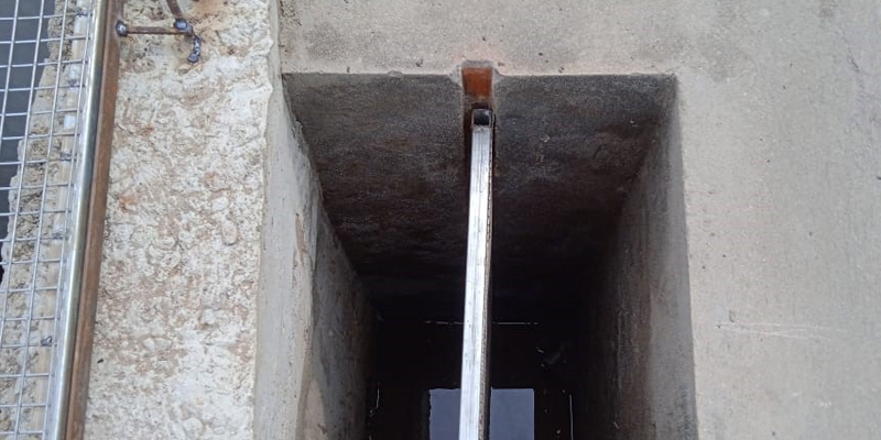 Greywater inlet chamber