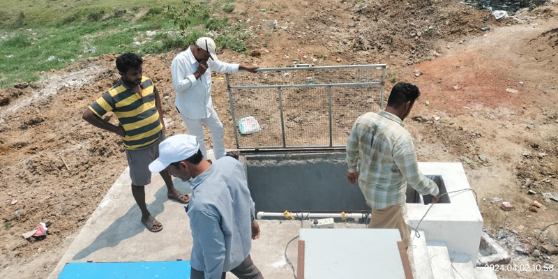 Residents of Laxmipuram are educated about the benefits of SBT