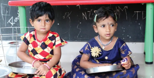 Through these interventions, the Tata Trusts seek to improve the nutritional status of women and young children by increasing the intake of energy- and nutrient-dense foods, improving dietary adequacy, food frequency and dietary diversity, supporting improved gestational weight gain and birth outcomes, and reducing the prevalence of stunting, underweight and wasting among children. illustration