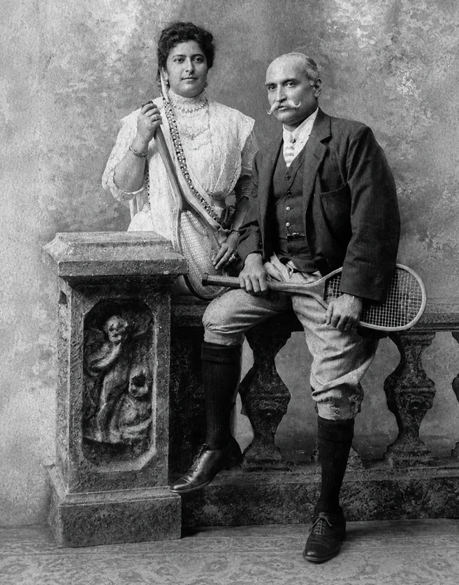 Meherbai and Dorabji Tata