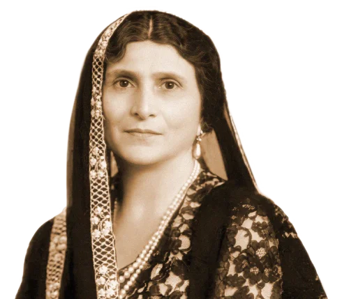 Portrait of lady navajbai tata