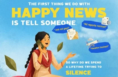Understanding Menstruation Replaces Silence with Self-care campaign visual