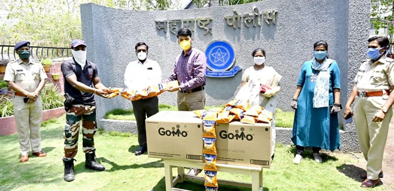 GoMo packets were delivered to the Solapur Police Department in Maharashtra